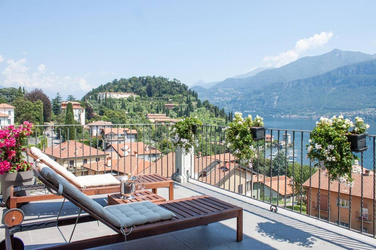 Miralago Apartments Villa Rosa Terrazza Bellagio Ngoại thất bức ảnh