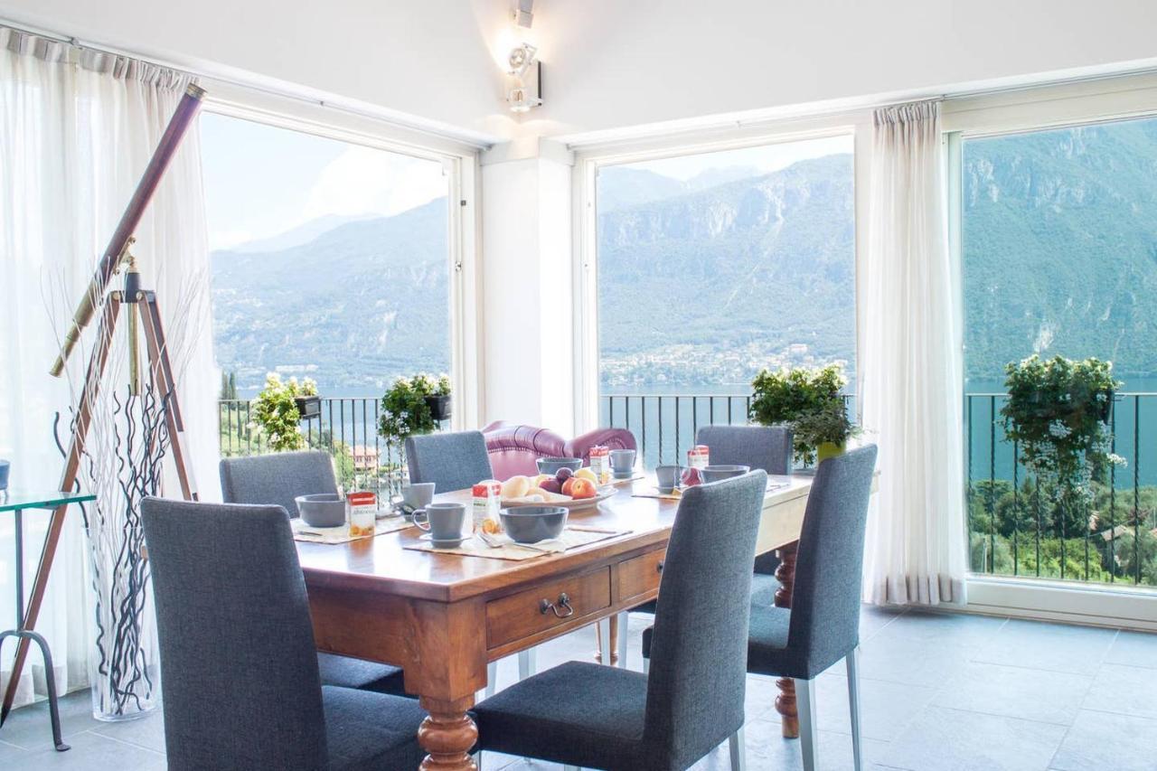 Miralago Apartments Villa Rosa Terrazza Bellagio Ngoại thất bức ảnh